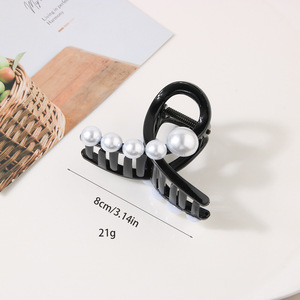 YJL Nuovi Arrivi Fermagli per Capelli con Perle all'Ingrosso Clip Premium Piccole in Stile Francese con Perle per Donne - Product Image 5