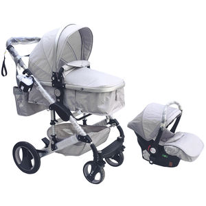 Cochecito plegable ligero de lujo 3 en 1, cochecito para recién nacido, <span class=keywords><strong>silla</strong></span> de empuje, cochecito de viaje multifunción para bebé, Kinderwagen - Product Image 4