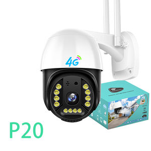 Kamera keamanan 4G, kamera keamanan 1080P nirkabel WiFi kamera IP rumah deteksi gerakan dan Alarm audio dua arah penglihatan audio - Product Image 4