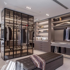 Profilés en alliage d'aluminium de la série 6000 de la marque <span class=keywords><strong>Royen</strong></span>, faciles à assembler, pour la décoration des cadres de portes en verre, découpe de haute qualité - Product Image 3