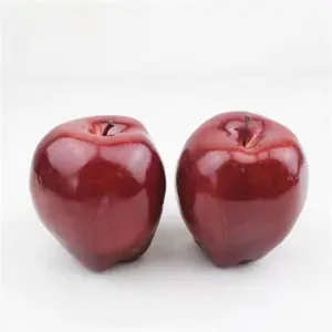 wholesale Simulation realistic touch foam fruit home decoration artificial fruits and vegetables and apple