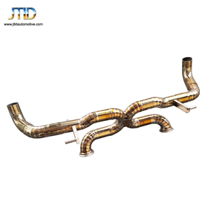 JTLD-sistema de escape para Audi <span class=keywords><strong>R8</strong></span> <span class=keywords><strong>Spyder</strong></span> 5,2, tubo recto valvetronic de titanio, catback, gran oferta, nuevo diseño - Product Image 2