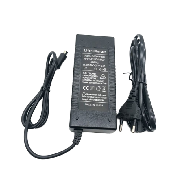 42V 2A Battery Charger for Hover Boards Lithium Battery Charger of 36V Hoverboard Electric Scooter