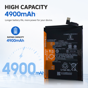 For Xiaomi BM53 Li-Polymer <b>Battery</b> Pack 4900mAh 3.87Vdc Rechargeable <b>Mobile</b> Phone <b>Battery</b> Made in China - Product Image 4