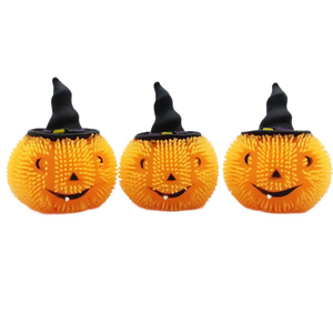 Lampe Citrouille Lumineuse Anti-Stress, Jouet à Presser en Peluche, Lampe Citrouille Lumineuse d'Halloween en Gros - Product Image 4