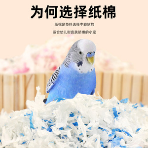 Tapis de sol en coton non tissé à thème perroquet, écologique, toutes saisons, pour cage à oiseaux d'intérieur - Product Image 2