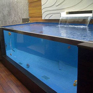 Kunstmatige Indoor Glasvezel Luxe Aquaria <span class=keywords><strong>10000</strong></span> <span class=keywords><strong>Liter</strong></span> Filter Groot Glas Bio Kudde Koi Vis <span class=keywords><strong>Aquarium</strong></span> Tank Te Koop - Product Image 5