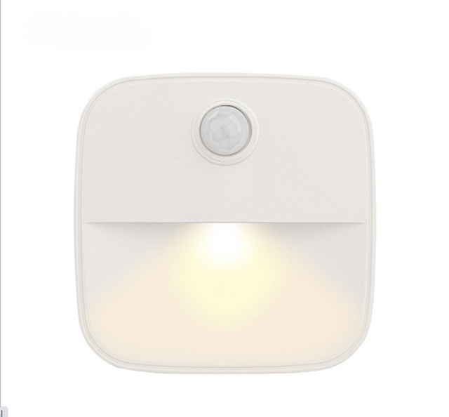 Creative  Lamps Smart Human Body Sensor Light LED Motion Detector Lamp Wireless LED Lamp Bedroom Lamp Plug-in Night Light Decor