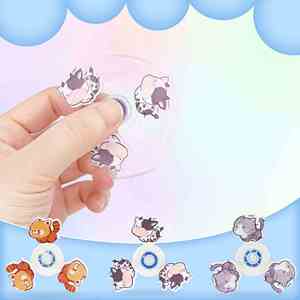 Divertidos Fidget Spinners de Tres Aspas con Diseño de Animales, Juguetes Giratorios de Mano, Mini Gadgets Relajantes y Educativos - Product Image 4