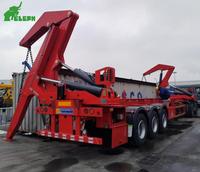 37-Tonnen-Seitenlifter-LKW-Sattelauflieger mit 20ft 40ft Container-Seitenlader