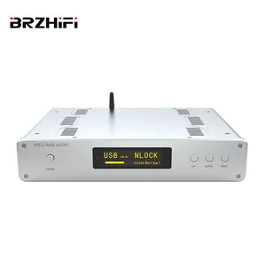 BRZHIFI DC300 Decoder Dual es9038pro CSR8675 BT 5.0 Balanced headphone amp USB Remote Control home theater wifi dac