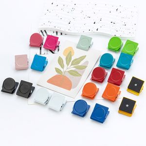 Clips Magnéticos Coloridos para Oficina, Cocina o Refrigerador - Clips Magnéticos Metálicos Multiusos para Notas, Fotos y Documentos - Product Image 2