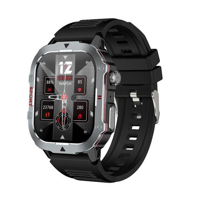 C30 PRO Smart Watch Big Screen BT Call C30pro Outdoor Waterproof Sports Fitness Motion Monitoring Men Smartwatch