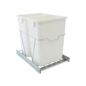 Factory Wholesale Recycle Wall Mounted Kitchen Metal And Plastic Waste Bins