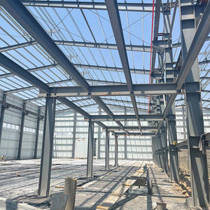 Estructura de Acero para Construcción de Fábricas, Almacenes y Garajes de Acero al Carbono, Taller de Oxidación y Procesamiento en Uzbekistán - Product Image 5