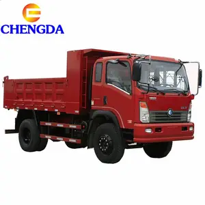 中国重汽 3 立方米 5立方米 4x2 4x4 迷你自卸车 CDW 5 吨轻型自卸车出售