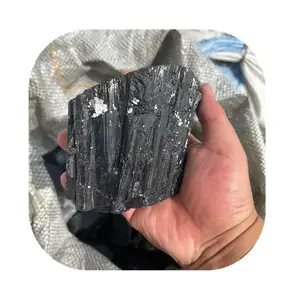 Wholesale Big Size Fengshui Home Decor Spiritual Products Rough Gemstone Natural Black Tourmaline Raw Stone For Gift