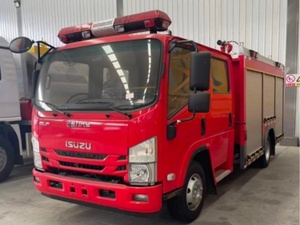 Camion de pompiers, véhicule de sauvetage pour pompiers, camion de pompiers à haute mobilité et réponse rapide, camion de pompiers équipé d'une grue. - Product Image 2