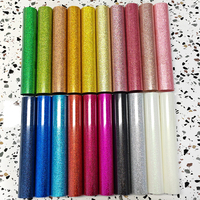 Vinyle Textile Thermocollant à Paillettes Multi-Matériaux, Adhérence Forte et Durable, Vente en Gros, Rouleau de Vinyle HTV