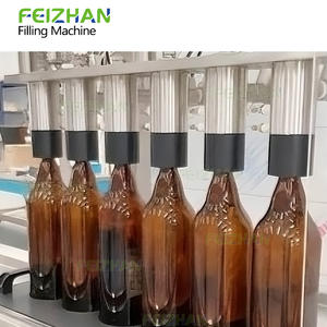 Machine de remplissage et de bouchage de bouteilles de bière artisanale semi-automatique en acier inoxydable CFC5 à 5 têtes avec bouchage sous vide - Product Image 5