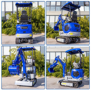 Nouvelle mini-pelle hydraulique de 1,2 T, excavatrice agricole, tranchéeuse, décoration de la maison, excavatrice cassée - Product Image 3