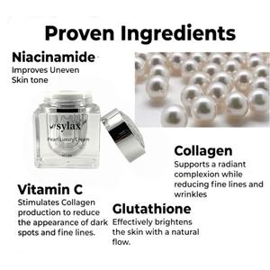 ครีมบำรุงผิวหน้าและผิวกาย โกลด์ เพิร์ล คอลลาเจน กลีเซอรีน 30 กรัม ไนอะซินาไมด์ ช่<span class=keywords><strong>ว</strong></span>ยให้ผิ<span class=keywords><strong>ว</strong></span>ขา<span class=keywords><strong>ว</strong></span>กระจ่างใส ไม่มีผลข้างเคียง เหมาะสำหรับผิวคล้ำ - Product Image 3