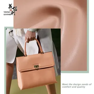 Thickness Recycled PVC Faux Leather Eco-Friendly Cuero Vegano Para Bolsos Synthetic Leather PU Microfiber Vegan Leather For Bags