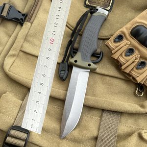 OEM سكين شفرة ثابتة تكتيكية مع مقبض ABS غمد نايلون للصيد في الهواء الطلق ديي جيب بالجملة - Product Image 6