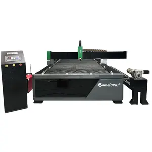 4 trục máy cắt plasma 1530 1325 CNC Router CNC kim loại máy làm việc