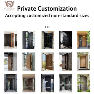 DEMEA <span class=keywords><strong>porte</strong></span> d'entrée principale d'appartement <span class=keywords><strong>blindée</strong></span> <span class=keywords><strong>avec</strong></span> poignée de lecteur d'empreintes digitales <span class=keywords><strong>porte</strong></span> de sécurité extérieure en acier inoxydable de luxe moderne - Product Image 6