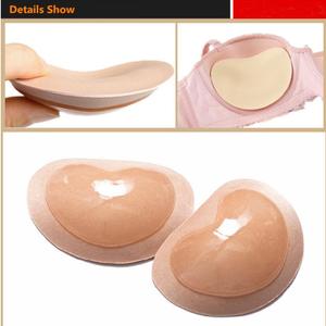 FCJ a forma di cuore in Silicone reggiseno imbottito copri capezzoli adesivi invisibili petali del seno e reggiseno estensori accessori di fornitura in scatola