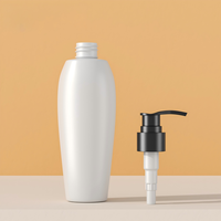 Flacons de cosmétiques personnalisés de 200 ml avec pompe à lotion, contenants pour produits de soin personnel, emballages de savon liquide, flacons en plastique blancs, flacon de shampoing