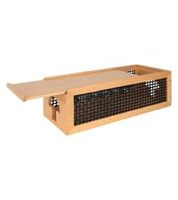 Boîte de gestion de câbles multifonction moderne, lot de 2, élégante et haute performance, en bambou, pour organiser les câbles et dissimuler les multiprises sur le bureau