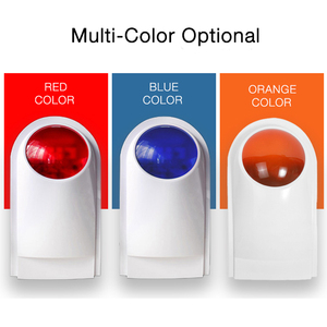 <span class=keywords><strong>Sirena</strong></span> Esterna 12V/24V con Luce Stroboscopica, Allarme Sonoro e Luminoso, Luce Lampeggiante per Sicurezza Domestica - Product Image 4