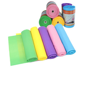 Bandes de Résistance Yoga 1500x150x0.35mm 5-15lbs Tension 5-15lbs pour Fitness en Intérieur, Étirements et Entraînement de Force - Product Image 4