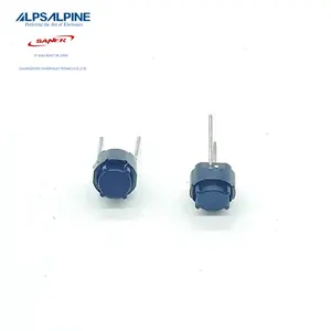 ALPS SKPLAFD010-mini Botón de baja resistencia de contacto, Interruptor táctil micro smd, 6,45mm