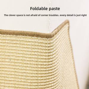 Cat <span class=keywords><strong>Scratch</strong></span> Board lässt Crumbs Sisal Mat Vertikal an der Wand kratz fest Verschleiß festes Cat Claw Schleif spielzeug nicht fallen - Product Image 3