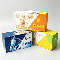 Boîte à Boissons Personnalisée Premium en Carton, Emballage pour Boissons, Matériaux Recyclés pour Boissons Énergisantes, Cadeaux