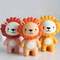 Figurine de collection en PVC écologique, boîte mystère 3D, personnage animal, jouet en vinyle personnalisé, figurine d'action sur le thème de l'anime