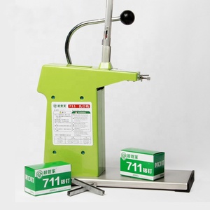 Supermarket Grocery Small Manual Sealing Machine For Plastic Packing Bags With Aluminum Pin
