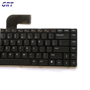 แป้นพิมพ์สำหรับแล็ปท็อปใหม่สำหรับเดลล์ Inspiron N4110 M4040 M5050 M5040 N4050 N5040 N5050 M4110 M521R M421R แป้นพิมพ์โน้ตบุ๊คพร้อมกรอบ - Product Image 3