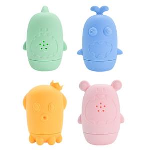 Juguetes de Baño de Animales de Silicona para Niños, Seguros y Coloridos, Juego de Herramientas de Rociado de Agua, Juguete de Ducha para Bebés - Product Image 5