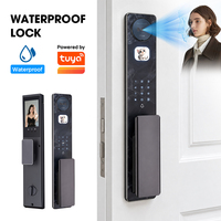 Serrure Intelligente pour Maison, Villa et Appartement avec Reconnaissance Faciale 3D, Empreinte Digitale, Mot de Passe, Carte, Clé, Interphone IA, Étanchéité IP68 – Ensemble Complet