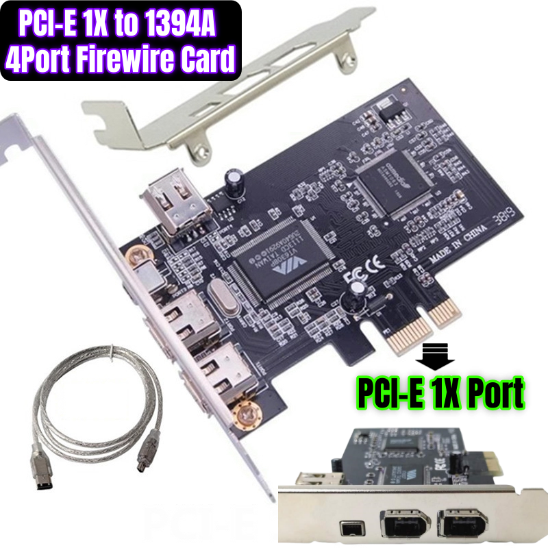Black PCI-E 1x Port