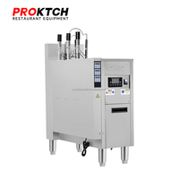 Cuiseur à pâtes et nouilles professionnel CE à 3 paniers avec levage automatique, station de cuisson pour restaurants, machine à spaghetti et ramen