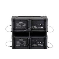 Sistema RD-18SA+R206: Subwoofer Activo de 18 Pulgadas con Altavoz de Rango Completo Doble de 6 Pulgadas para Iglesias y Conciertos Pequeños