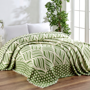 Muslin Weave Inside Cotton Fiber Filled 100% Cotton <b>Blanket</b> Bulky <b>Heavy</b> Thick 160x220cm 62x86inch Plain Collection <b>Blanket</b> - Product Image 1
