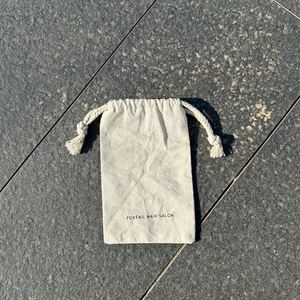 Cheap Price Handmade Cotton <b>Drawstring</b> <b>Pouch</b> Reusable 100% Cotton Eco Clothing Bag - Product Image 3