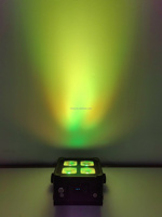 Luz LED Inalámbrica DMX Remota de 4x20w con Batería y Estuche de Carga, Luz LED Par para Fiestas/Bares/Clubes/Eventos de Boda