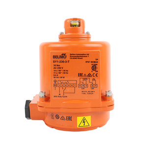 Actuador Rotatorio SY1-230-3-T SY1U230-SR-T de 35 Nm, Apertura-Cierre, 3 Puntos, para Válvulas con Interruptor Auxiliar Integrado - Product Image 1
